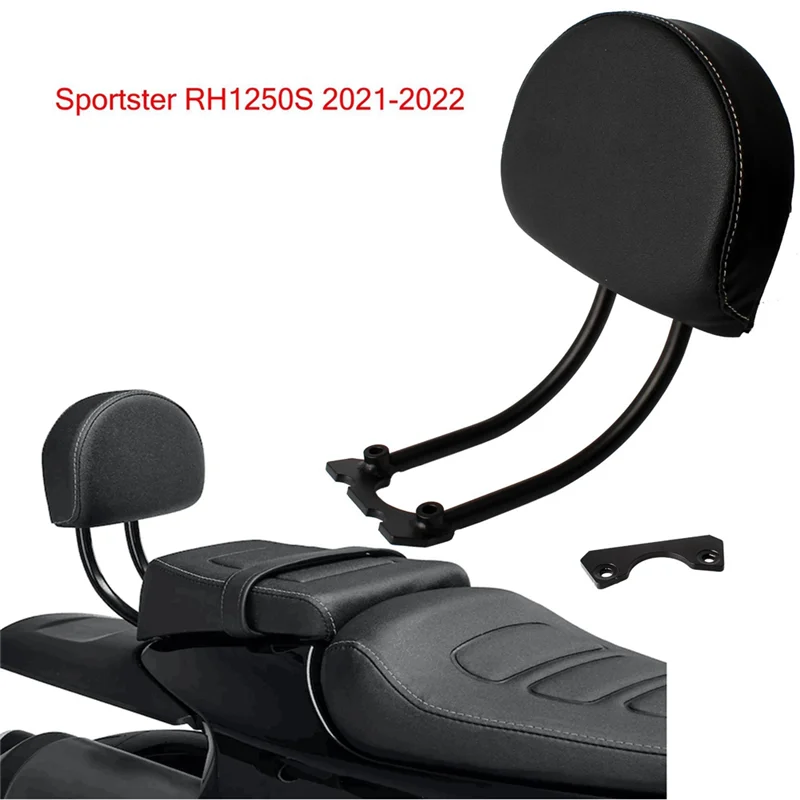

Leading-Edge-Short Passenger Backrest Rear Backrest Seat Backrest Motorcycle For Sportster S RH1250S 2021-2022