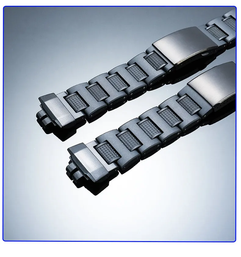 Suitable for Casio 3506 Small Square GBD-200 GBD-200SM Modified Composite Lightweight Plastic Steel Watch Strap
