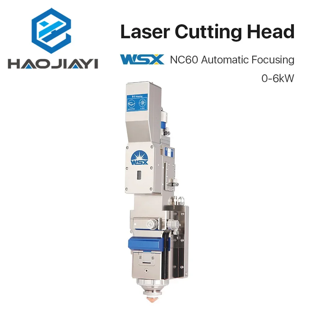 WSX 0-6KW NC60 Automatic Focusing Fiber Laser Cutting Head 6000W High Power QBH for Metal Cutting