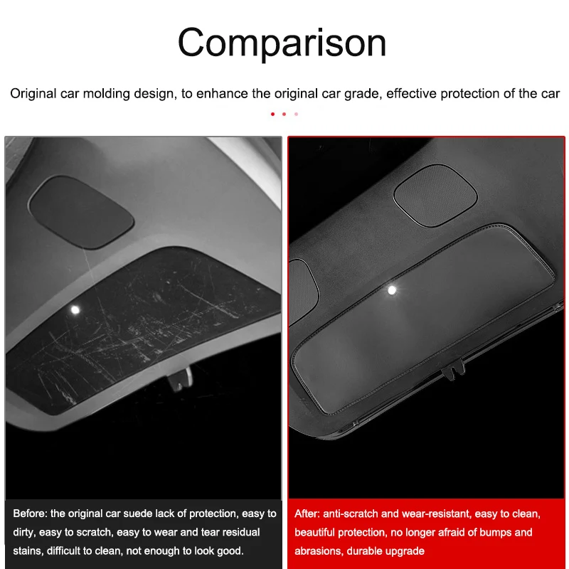 For Tesla Model Y 2021-2023 Trunk Door Tailgate Protection Mat Rear Tailgate Microfiber Leather Pad Car Interior Accessories