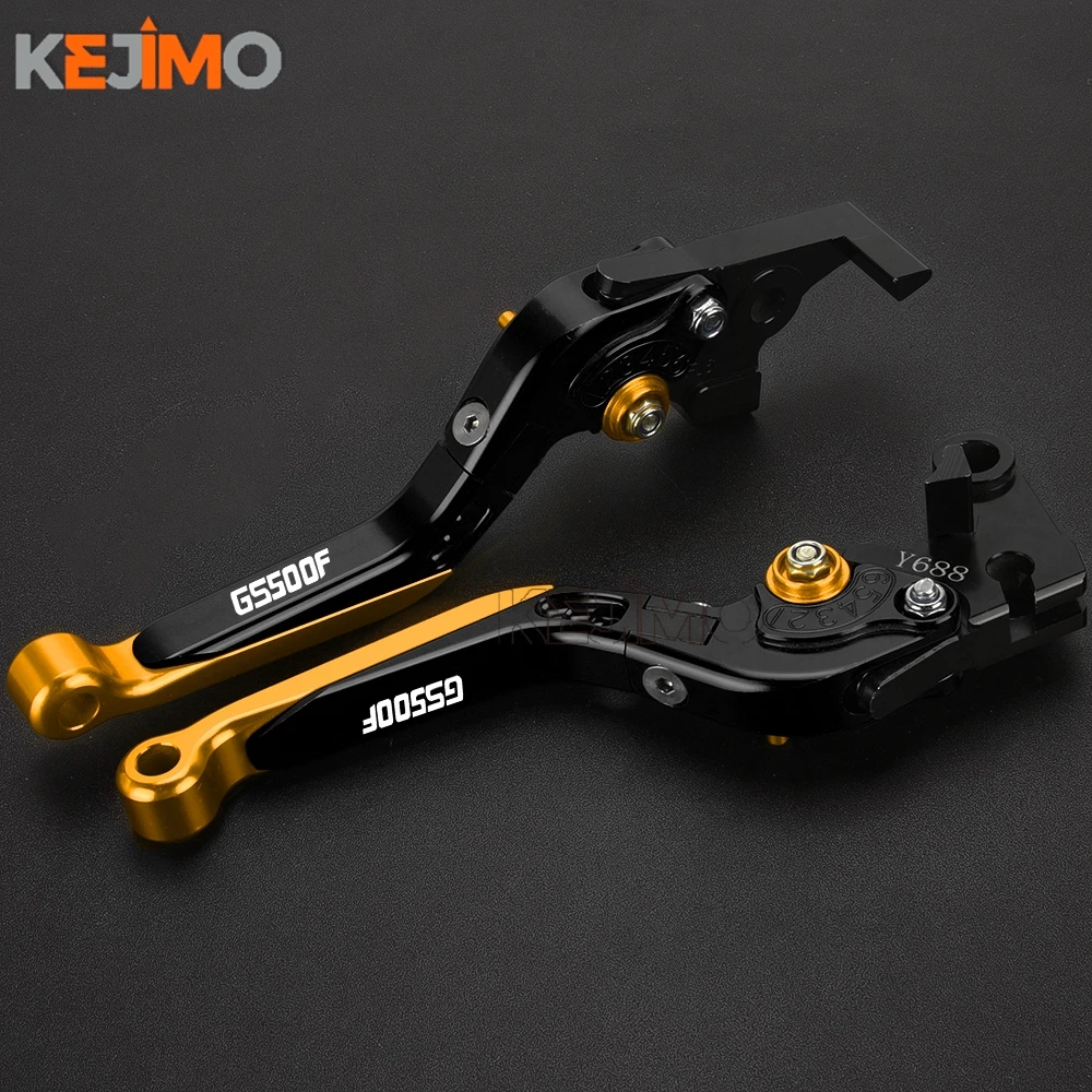 

FOR SUZUKI GS500F GS 500F 2004 - 2009 2008 2007 2006 Motorcycle Adjustable Folding Brake Clutch Levers Extendable Handles Lever