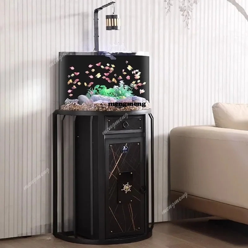 

Original ecological stream tank, ecological fish tank, aquarium for home flooring, creative fish tankF132