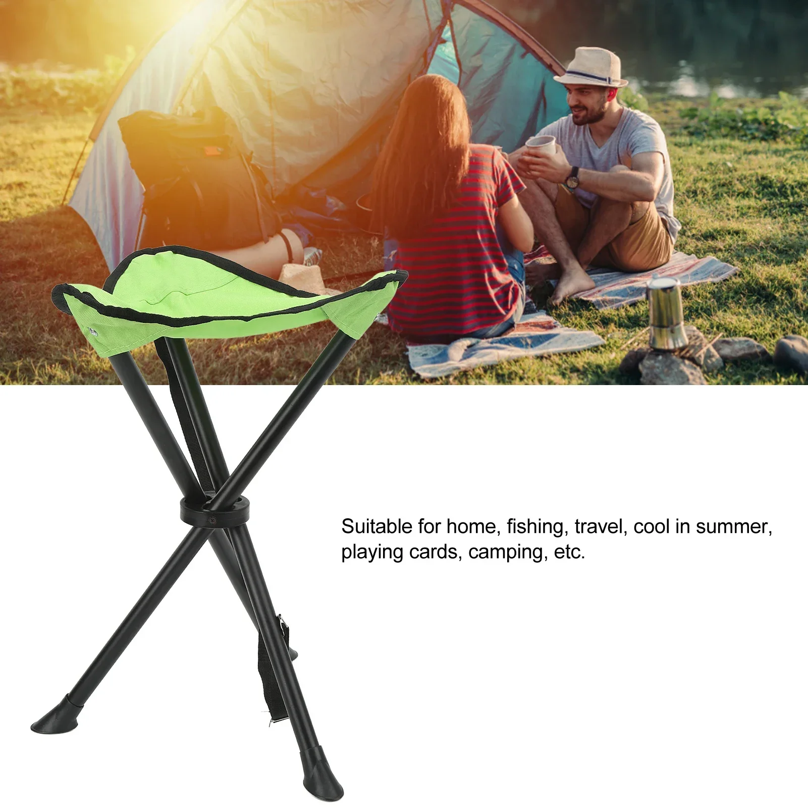 

Складной табурет-штатив, 200 кг, несущий противоскользящий, хорошая стабильность, портативный складной стул для рыбалки, кемпинга, пикников