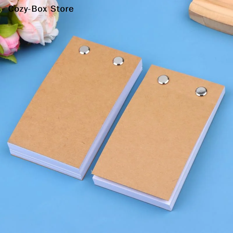[ZY]Blank Flip Book Kit With 60/100 Sheets Animation Paper Flipbook Binding Screws For LED Tracing Light Pad Drawing Sketching