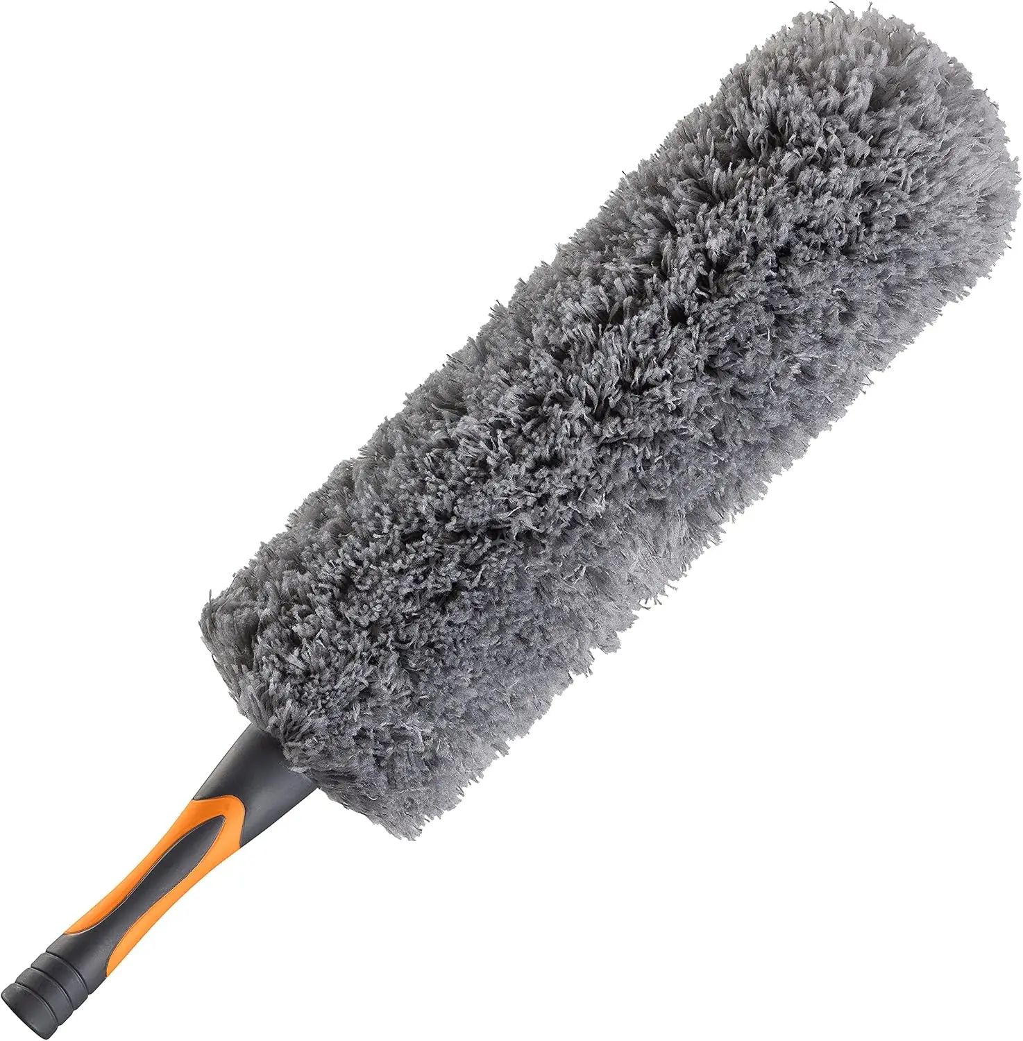 

Microfiber Feather Duster // Flexible Feather Duster Brush with Hand-Grip // Fits All Extension Poles