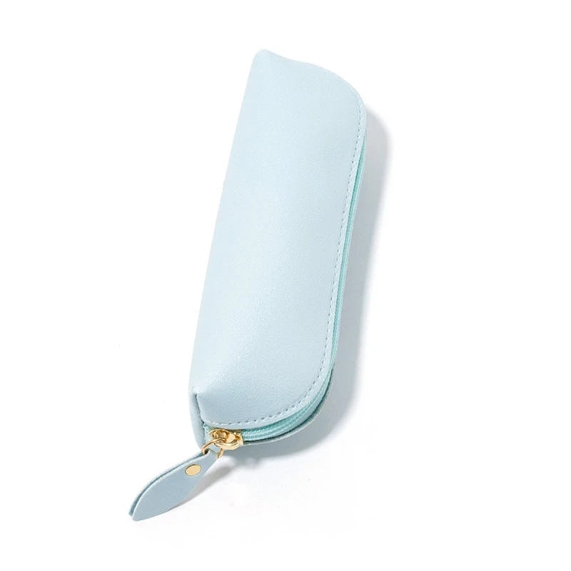 96GE بو الجلود مقلمة حقيبة أقلام رصاص عملية سعة كبيرة القلم الحقيبة حقيبة أقلام الجمالية القلم حقيبة قلم رصاص المنظمون #3