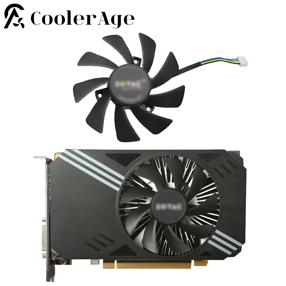 

New 85mm T129215SU GTX1060 Video Card Fan For Zotac GTX1060 6Gb GTX 1060 3GB Mini Graphics Card Replacement Fan