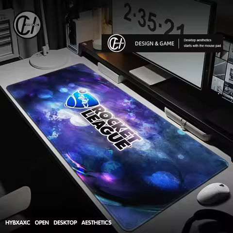 Rocket League Mouse Pad Gamer Computer Large 900x400 XXL For Desk mat Keyboard E-sports gaming accessories mousepad 30x60 Gift