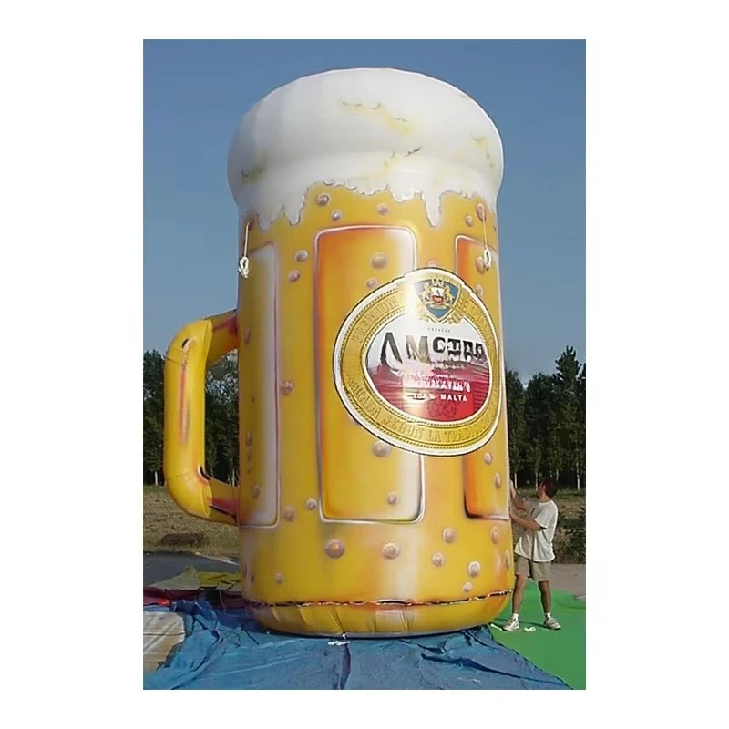 

2025 Hot Sale Inflatable Wine Glass, Giant Inflatable Beer Mug for Advertising
