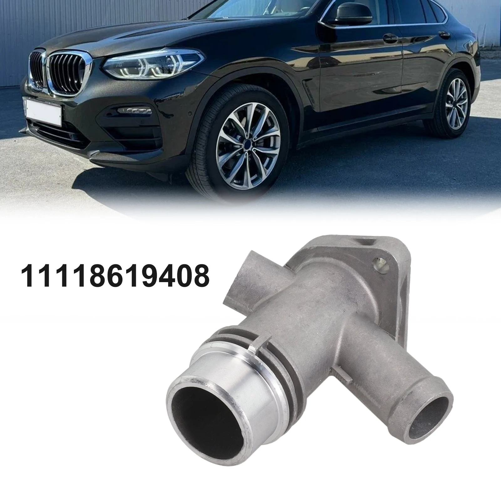 For BMW Coolant Outlet Connector 11118619408 for F20 F21 For F22 For F22 for lci For F23 For F23 for lci F30 F31 F34 for g30