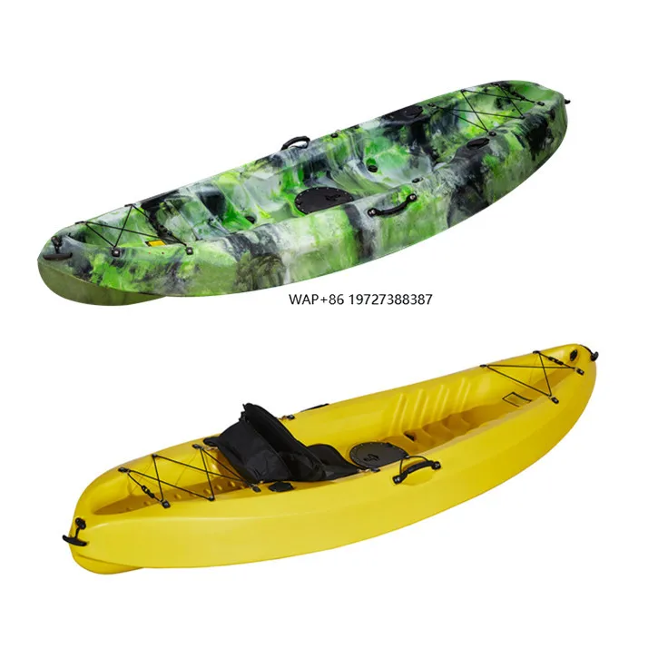 

China Factory Hot Sell Popular Single Kayak to Fishing and Play Entertainment for One Person in Lake and River and Sae