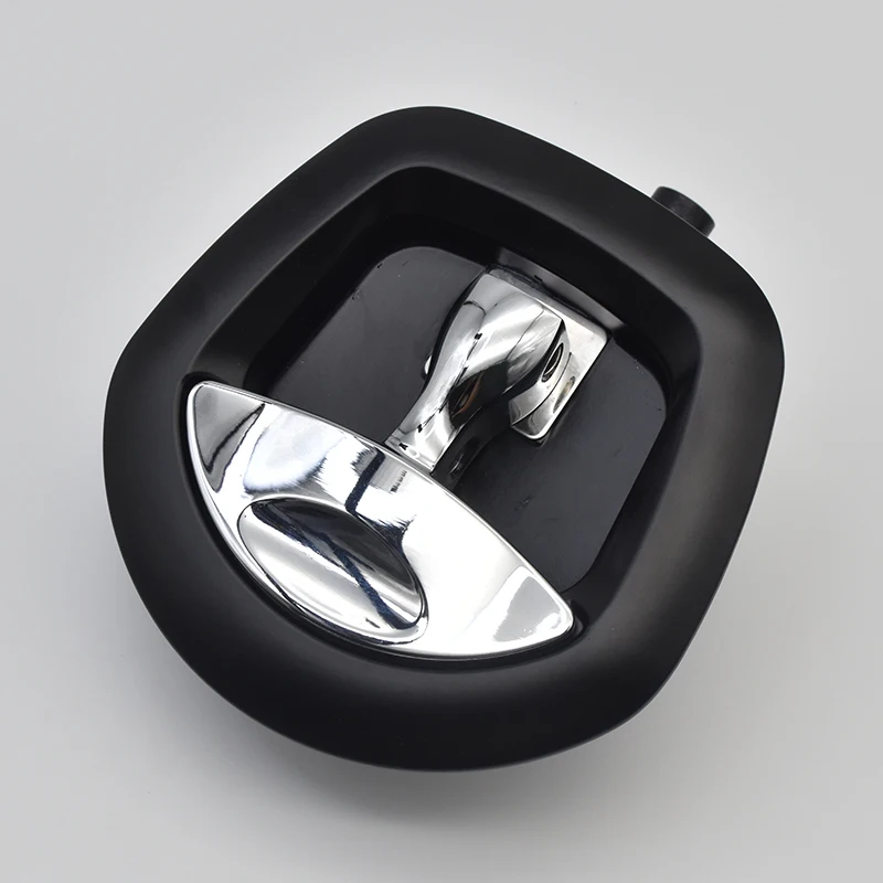 XK160 12 فولت الكهربائية التحكم عن بعد تعمل بالطاقة T مقبض أقفال مركزي قابلة للطي الحوت الذيل قفل ضغط مزلاج