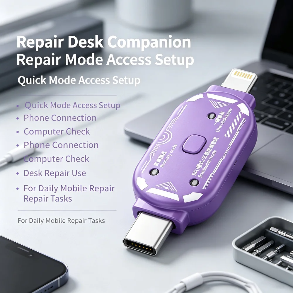 Multifunctional Phone Engineering Debug Cable One Key Access DFU Recovery Bootloader Mode Quick Reboot Flash Repair Accessory