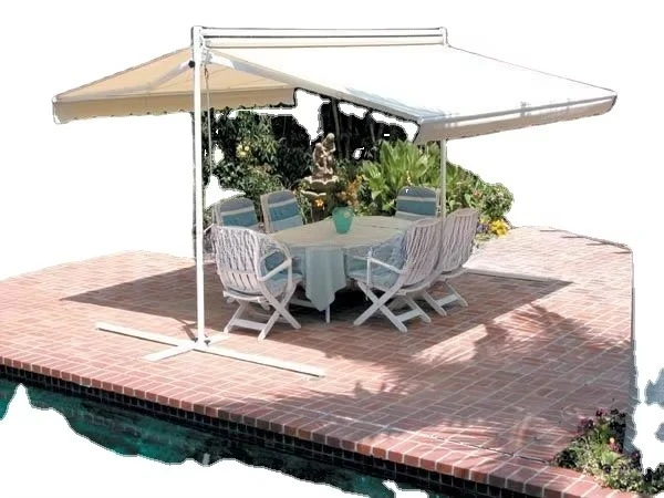 Remote Control High Tensile Open Retractable Deck or Patio Folding Arm Awning