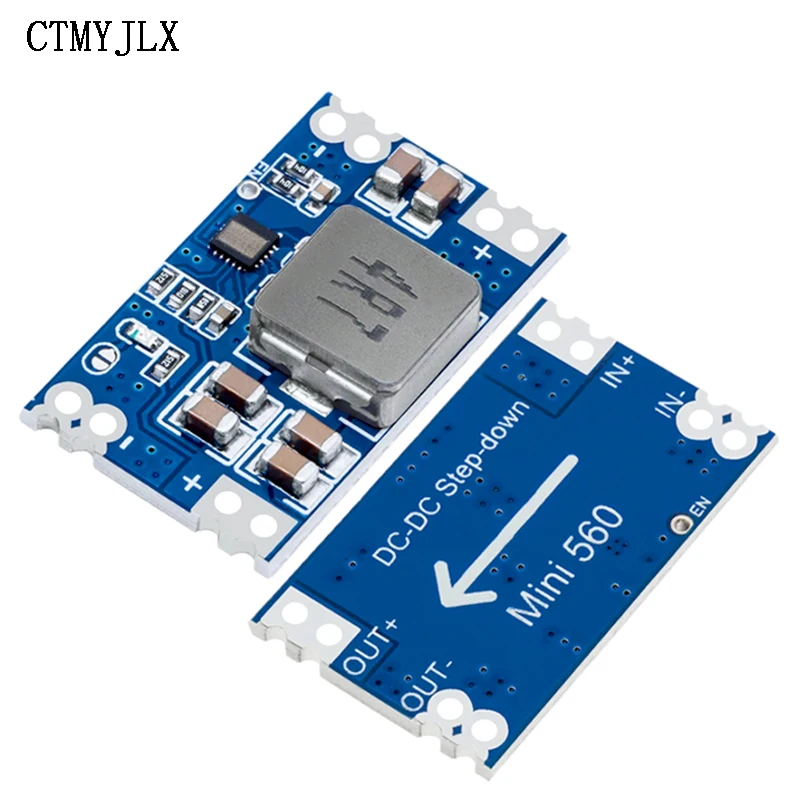100pcs Mini560/Mini560 PRO 5A DC-DC Step-Down Stabilized Voltage Supply Module 6-30V To 3.3V 5V 9V 12V Step Down DC-DC Converter