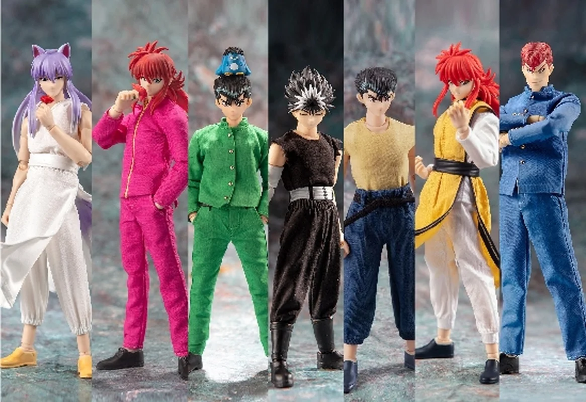 

Gt Dasin Model Yuyu Hakusho Yusuke Urameshi / Kurama Fighting Version Movable Figure Great Toy Model Greattoys