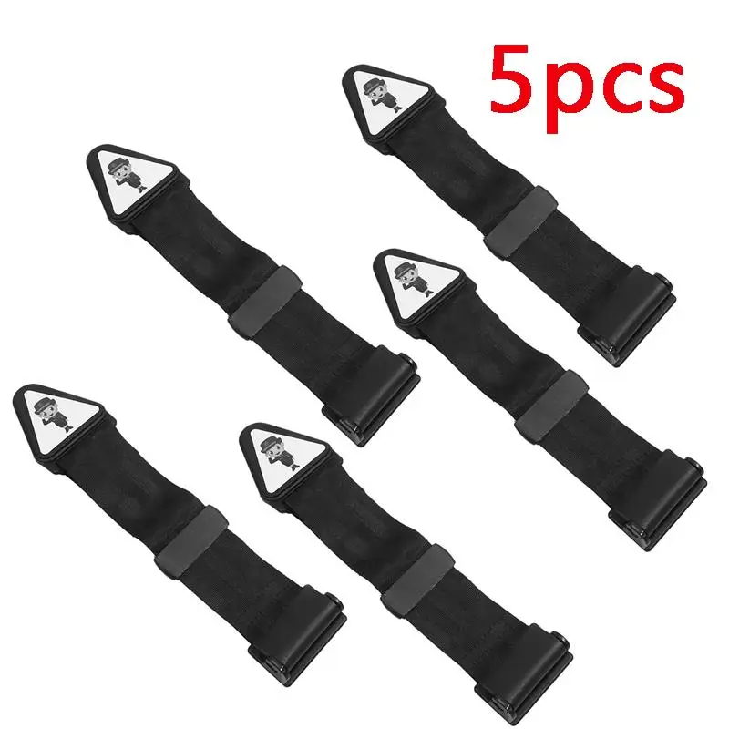 1/3/5pcs Adjuster Children Kid Car Safety Belt Universal Car Baby Safety Seat Strap Belt Buckle Seat Belt Correction Tape