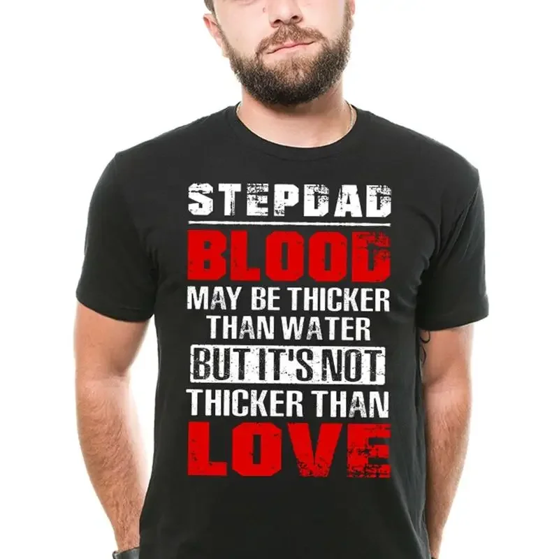 Mens Step Dad Shirt Stepdad Funny T Fathers Day Bonus