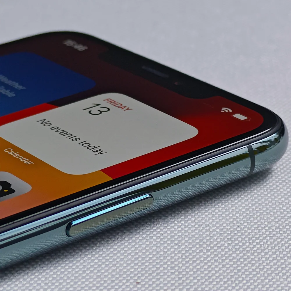 هاتف Apple iPhone 11 Pro Max 4G LTE بشاشة 6.5 بوصة معرف الوجه NFC وكاميرا 12 ميجابكسل هاتف ذكي غير مقفول A13 بيونيك هاتف محمول IOS سداسي النواة