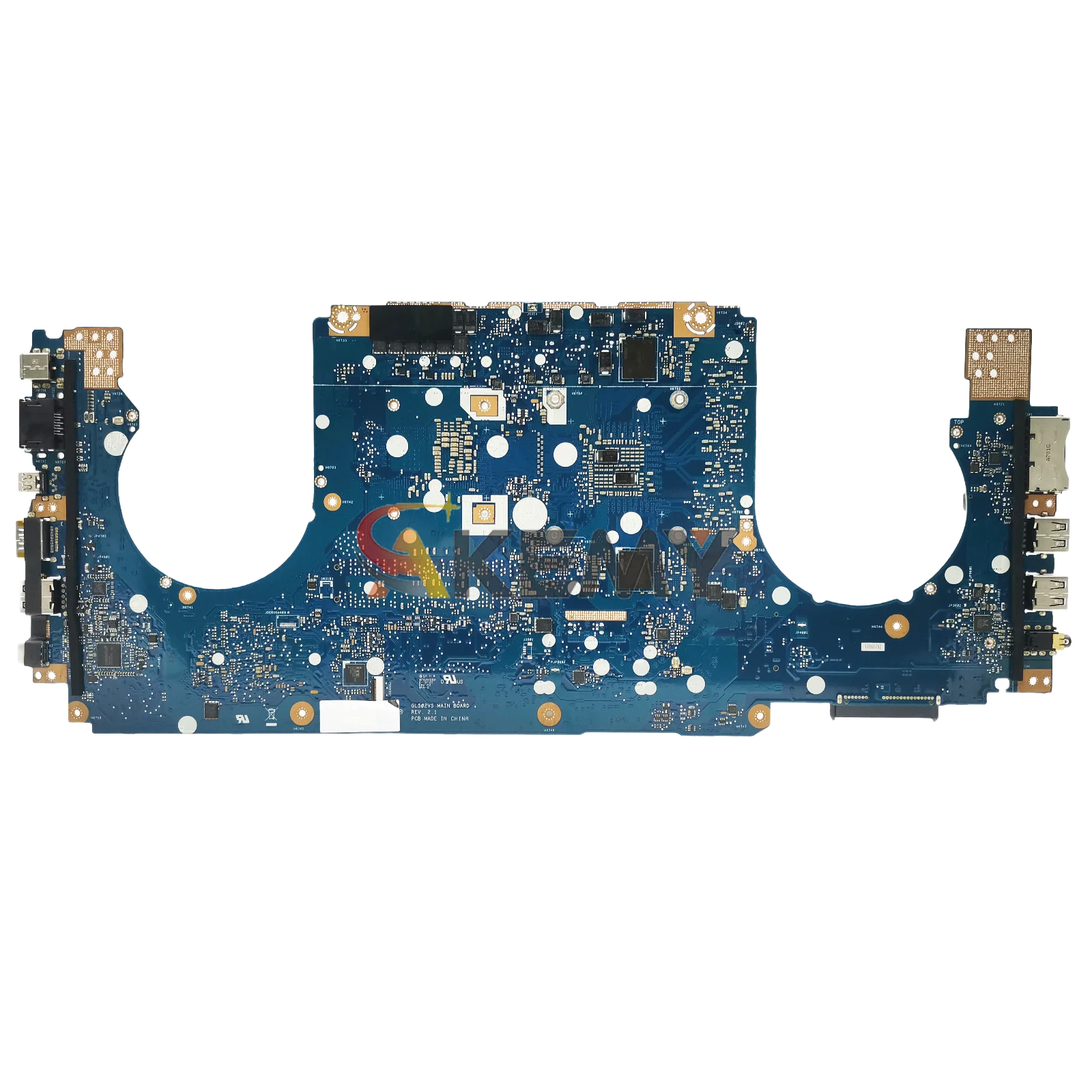 GL502VS Laptop Motherboard For ASUS ROG Strix GL502V GL502VSK GL502VS Notebook Mainboard With I5 I7 CPU 100% tests OK fast ship