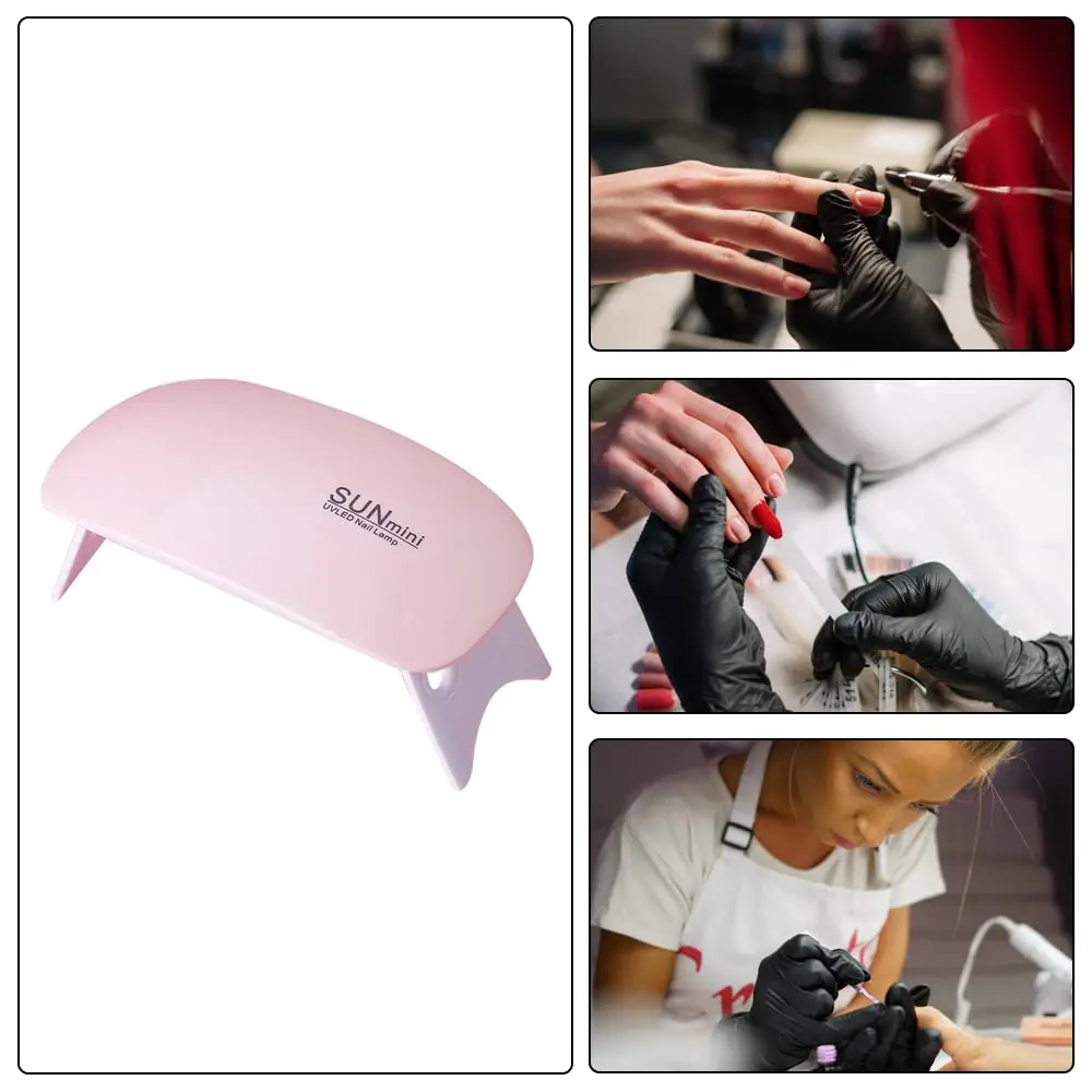 LINMANDA LED โคมไฟเล็บสําหรับเจล Mini UV Light สําหรับเล็บแบบพกพา LED โคมไฟเล็บเครื่องเป่าเล็บเจลโคมไฟสําหรับผู้หญิงและสาวเล็บ