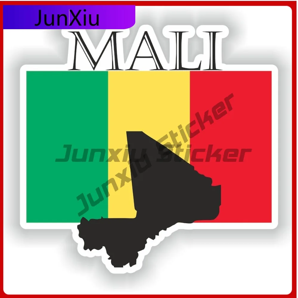 

Mali Country Project Flag Trendy Vehicle Body Decor Commonly Used On Bumpers Rear Windows Trunks