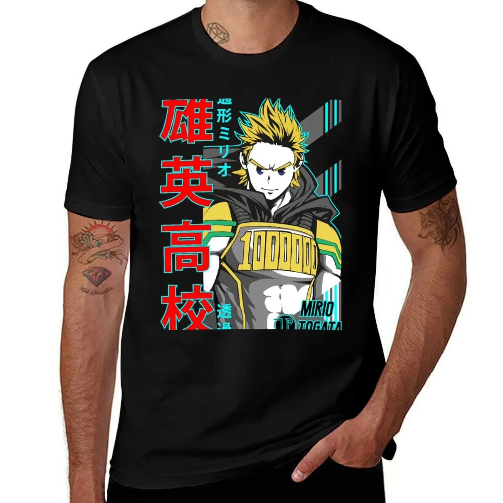 

Mirio Togata M.H.A. T-Shirt t shirt man cotton anime t shirts for man T-Shirt