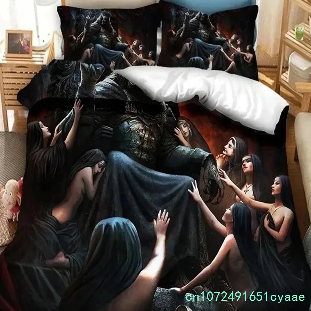 3D Print Powerwolf Band Bedding Set Single Twin Full Queen King Size Volleyball Boy Bed Set Aldult Kid Bedroom Duvetcover Sets