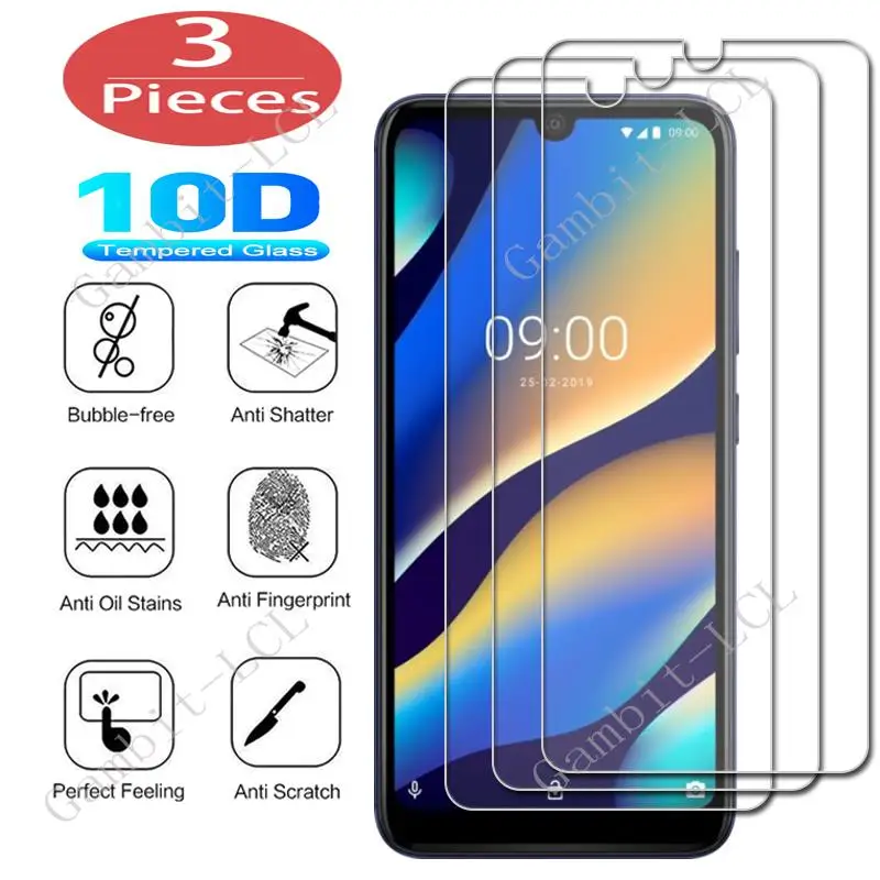 

3Pcs Protection Glass For Wiko Power U10 U20 U30 Y62 T10 T50 View3 Pro View4 Lite View5 Plus Y51 Y61 Y81 Tempered Screen Film