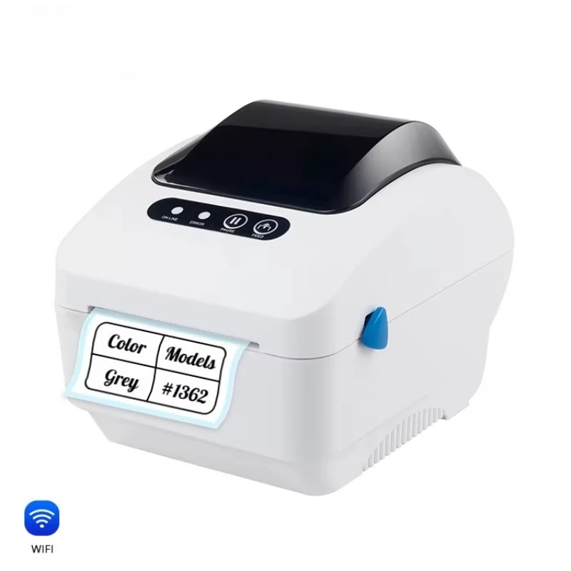 XP-320B 3 Inch Bluetooth Thermal Barcode Printer Desktop Label Sticker Machine For POS System Supermarket Logistics Use