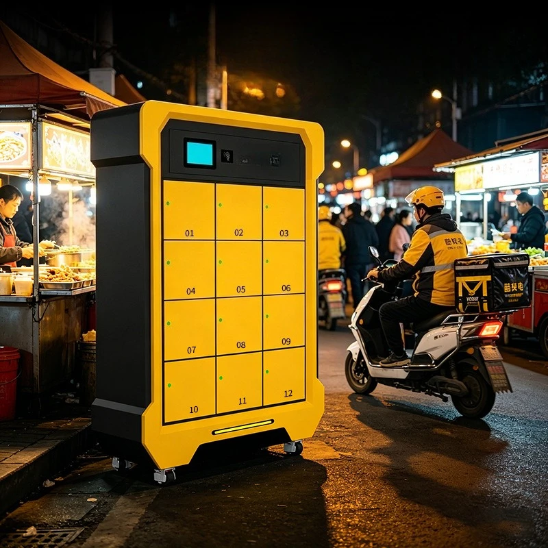 Shared power changing cabinet, mobile phone scan code NFC dual open electric vehicle lithium battery replacement