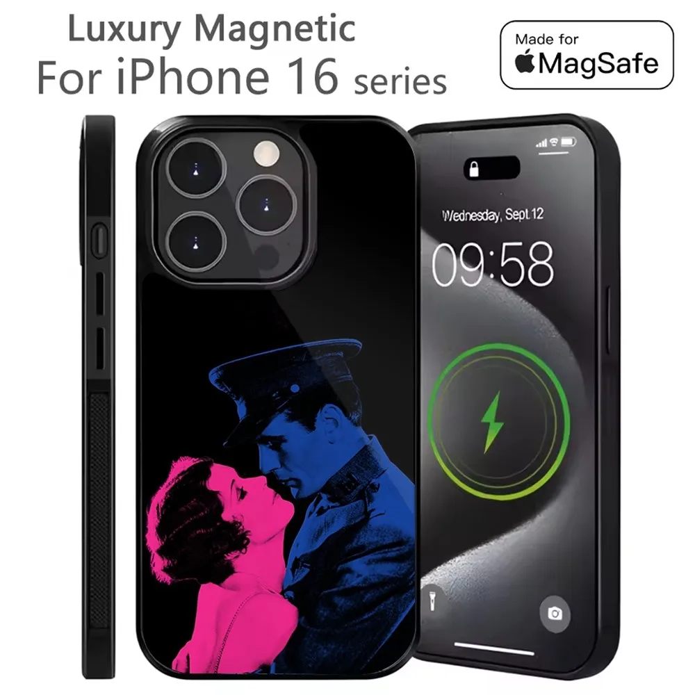 

TV Girl matching Couple Phone Case For iPhone 16,15,14,13,12,11,Plus,Pro,Max Mini Magsafe Magnetic Wireless Charging