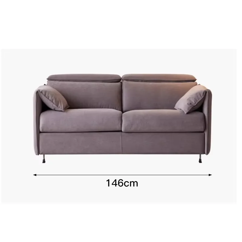 Italian Nordic Small Sofa Modern Sleeper Designer Foldable Bedroom Couch Living Room Convertible Divano Furniture Home