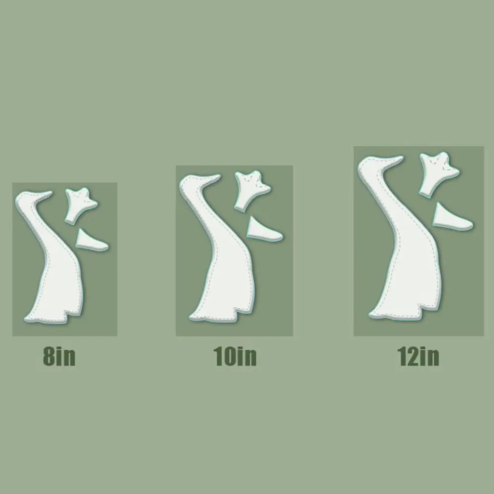 Transparent Ducks Decor Template Set DIY Handicraft Patchwork Ruler Template Quilting Ruler Reusable Handmade Products