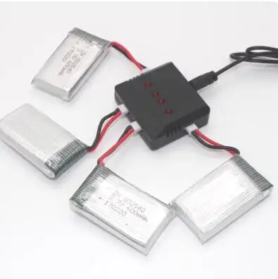 Molex 51005 ​MJX R/C Technic X709 Quadcopter Lithium Battery Multi-Port Balance Charger with USB Cable 1 to 5 batteries
