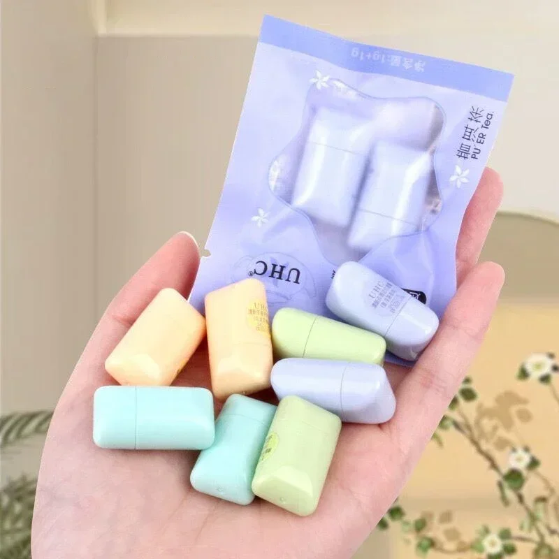 Cute Mini Fresh Tea Lip Balm Lip Oil Moisturizing Transparent Lipstick Base Hydrating Long-Lasting Anti-Drying Moisturizing Lip