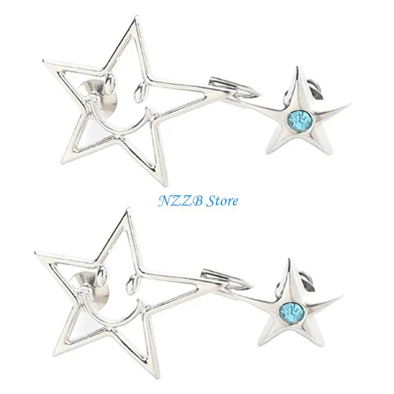 T21F زر تثبيت معدني قابل للفصل، مشبك ملابس لشد الخصر بدون خياطة