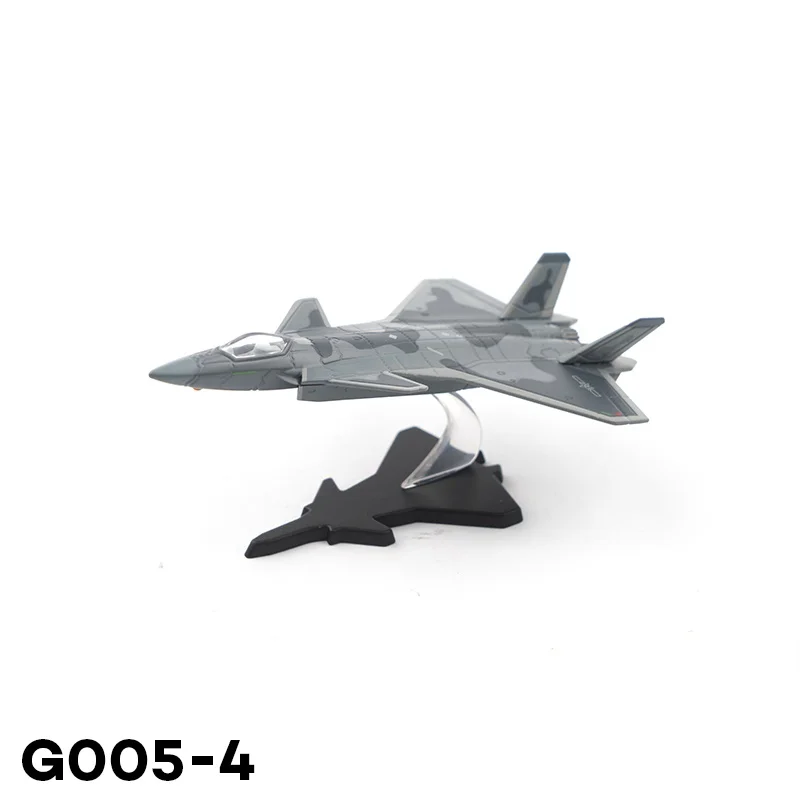 Xcartoys 1:200 J-20 Stealth Fighter G005-4 Diecast simulazione Model Cars Toys