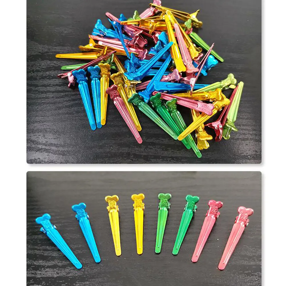 50Pcs Women Hair Clips Durable Practical Classic Design Easy to Use Professional Personal Hair Accessories Mixed Color