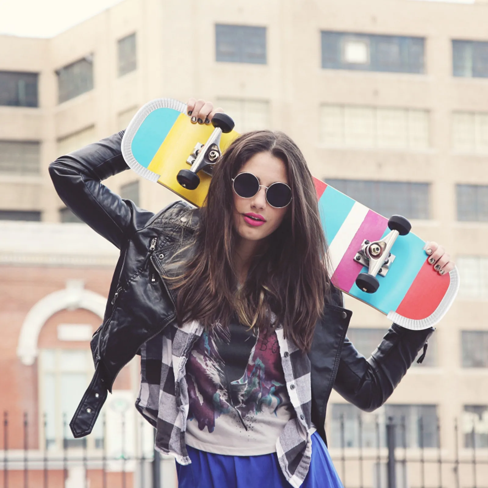 

Комплект из 4 защитных накладок для краев скейтборда с U-образным пазом, противоударные бамперы для деки, защитные полосы для скейтборда