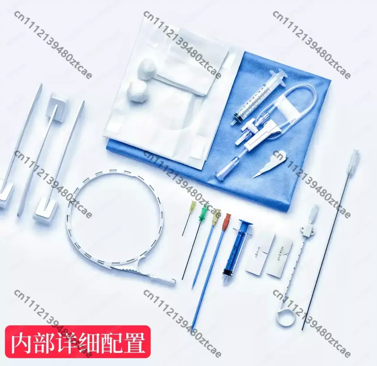 Disposable Drainage Catheter Complete Set For Pleural Effusion Abscess Fluid Drainage Clinical Medical Puncture