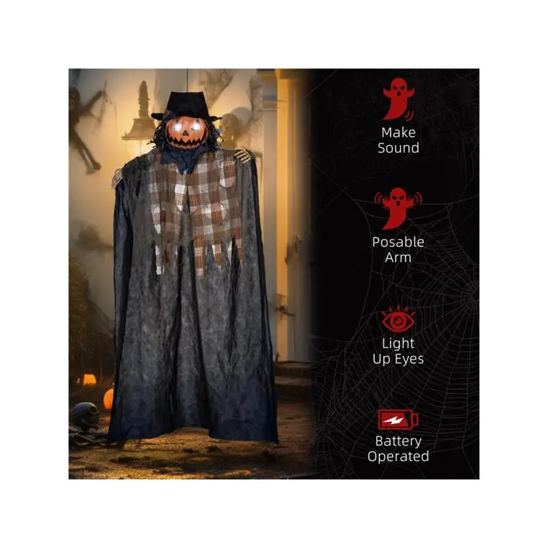 

Декор на Хэллоуин — мотоклярные украшения для дома и вечеринки — идеально подходят для трюков или ласощных, дома с привидениями и праздников.