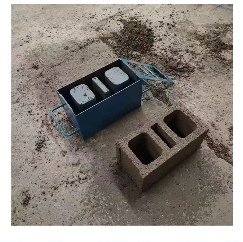 Manual Brick Making Machine Motor Mold Box One-piece-per-use Cement Rapid Molding Machine Concrete Brick Machine