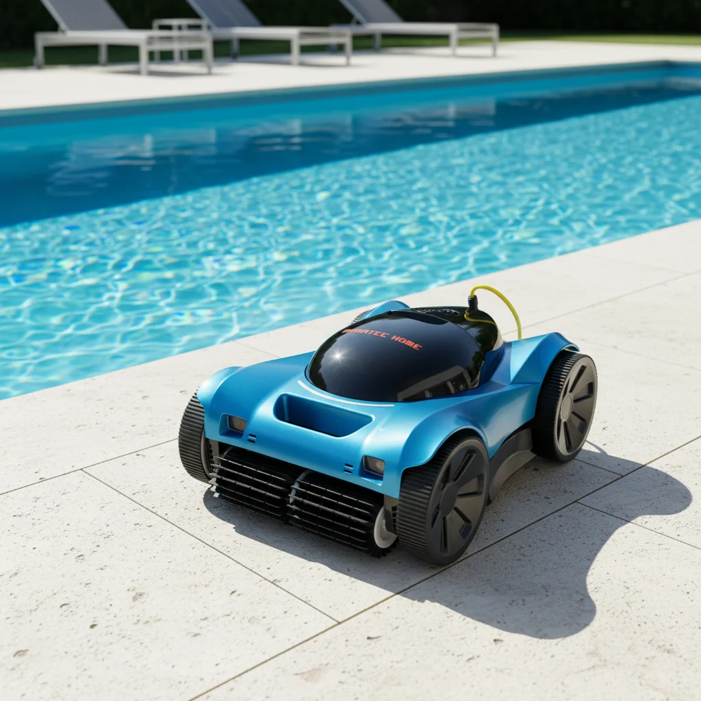 Addotron Filter Waterline Underwater Swimming Smart Wireless Cordless Automatic Robotic Vacuum Cleaner Pool Cleaning Robot