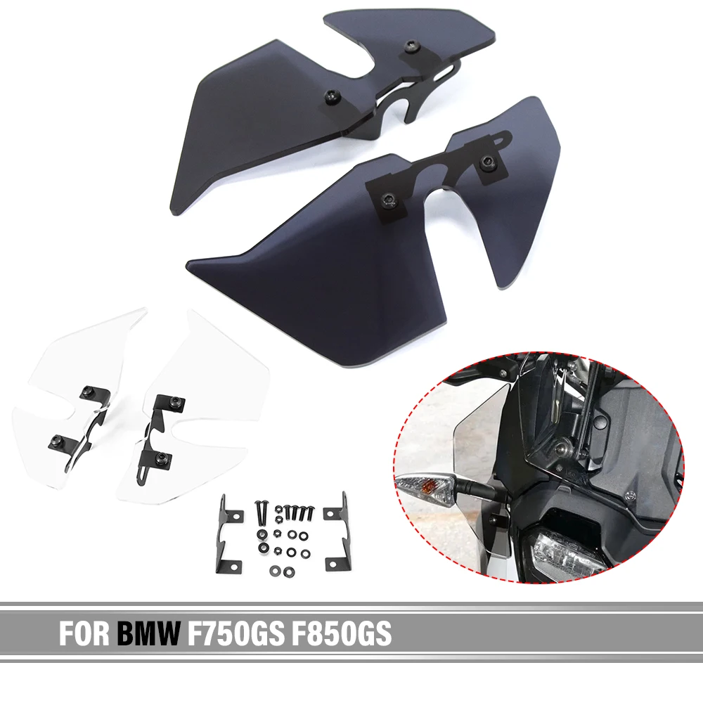 Steering Wind deflectors For BMW F750GS 2018- F850GS 2018- 850 GS F 750 GS Motorcycle Side Deflector Windshield Lower Baffle