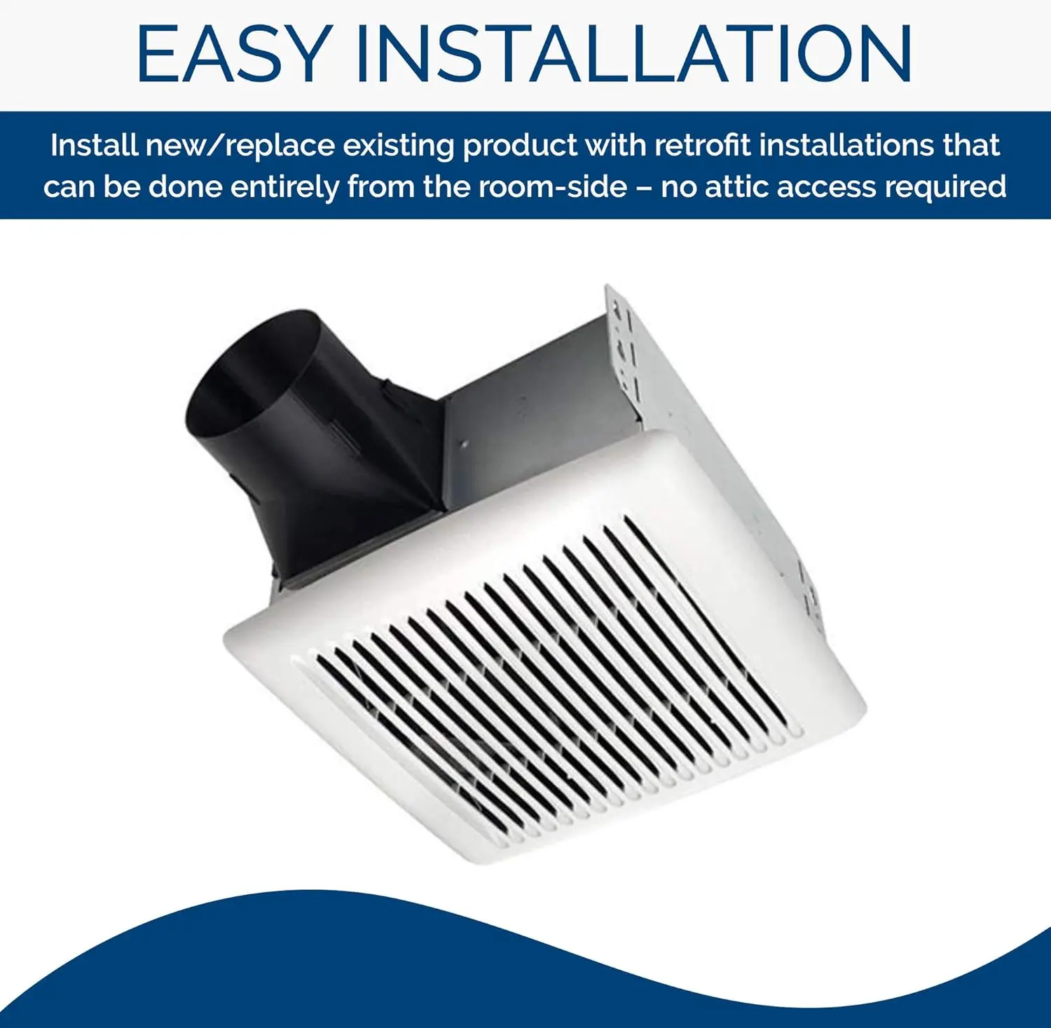 ENERGY STAR Qualified Single-Speed Ventilation Fan