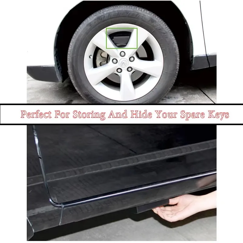 New Color Holder Hide Under Car Storage Secret Stash Box Magnetic Safe Box Car Key Box For Home Office Car Truck Caravan Camp