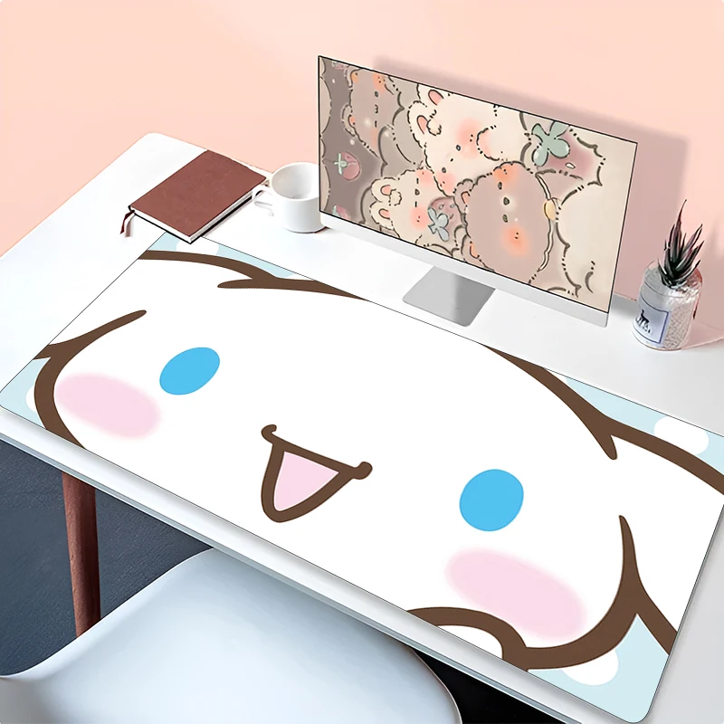 

Sanrio Hello Kitty Cinnamoroll Keyboard Rug Laptop Gaming Accessories Mouse Pad PC Cute Cartoon Mousepad Kawaii Anime Desk Mat