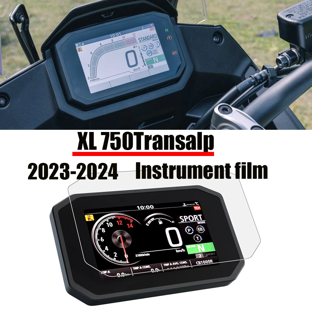 

Для Honda XL 750Transalp 2023-2024 новые аксессуары для мотоциклов, защита от царапин, кластерный экран, защитная пленка для приборной панели