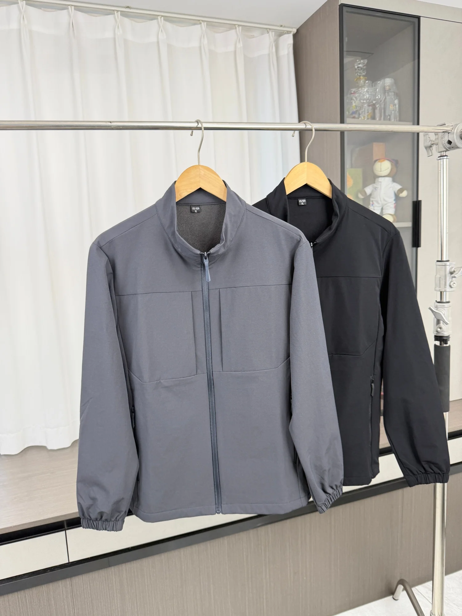 Commute Friendly! 3D Tailored! Windproof Waterproof! Autumn Men's Outdoor Functional Jacket Coat Long Sleeve Zipper Closure
